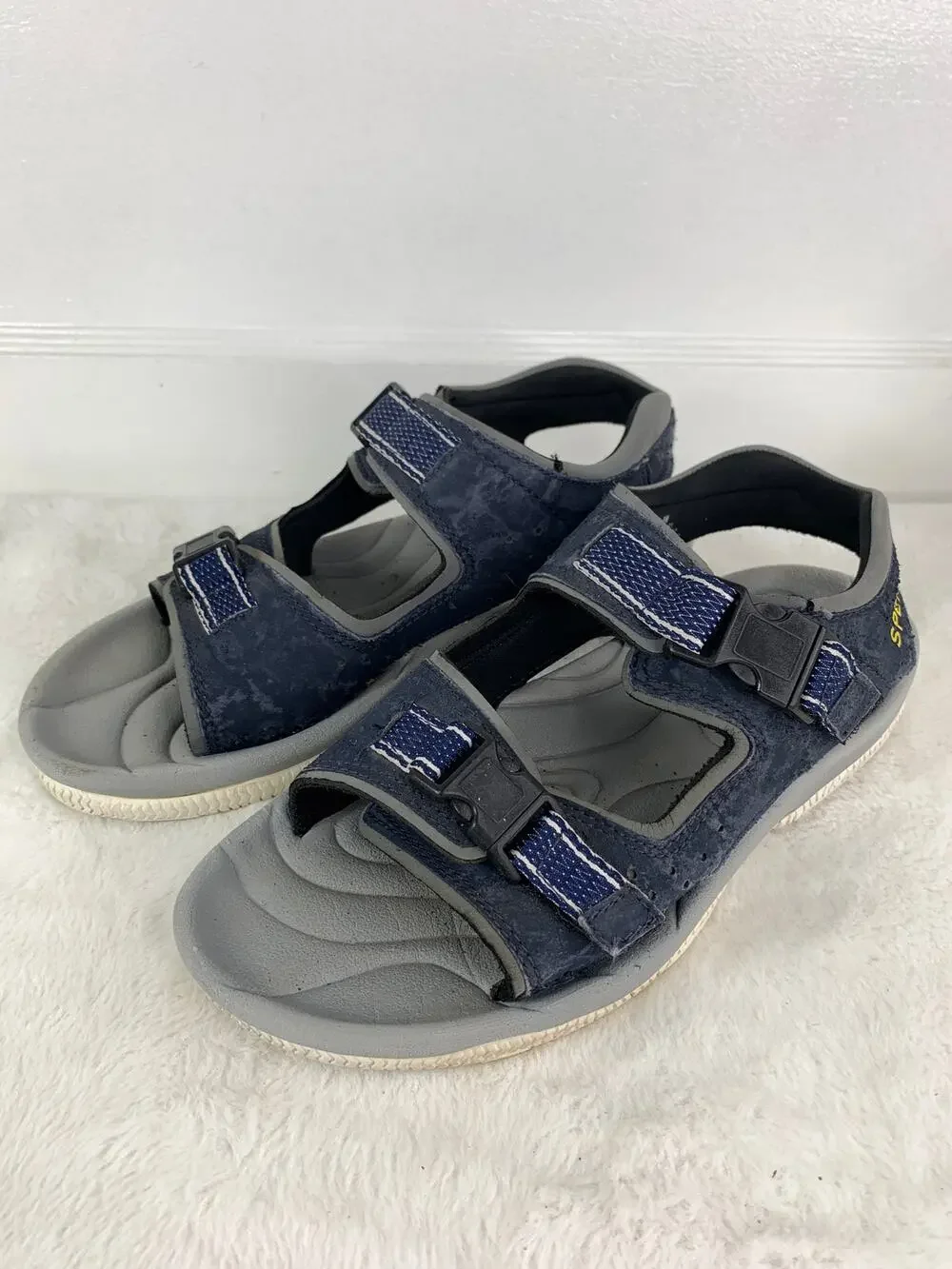 Sperry Men’s Navy Adjustable Strap Sandals Size 9M